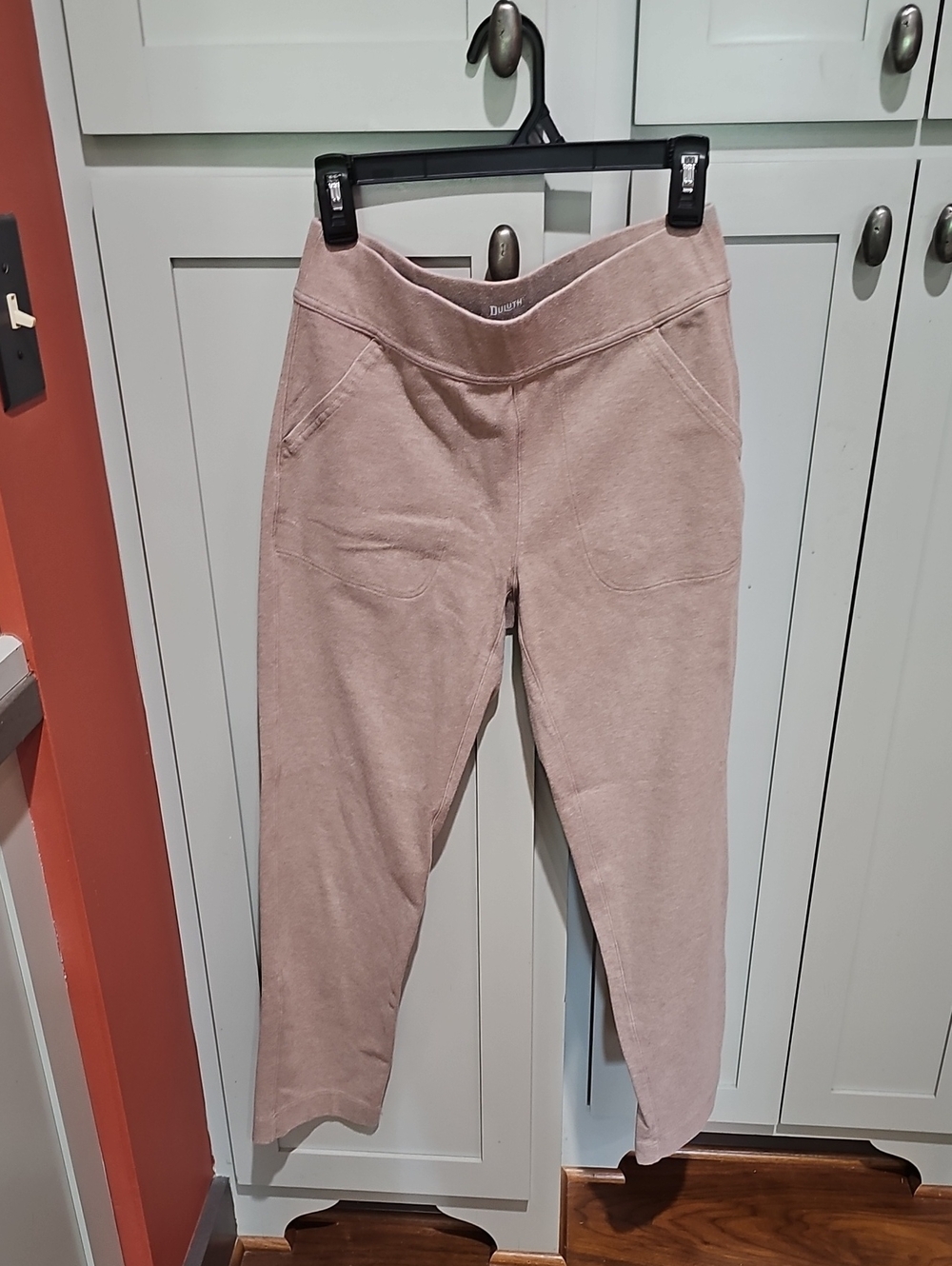 Duluth Trading Co. Women's Tan COTTON Stretch Pants